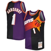 Men's Mitchell \u0026 Ness Penny Hardaway Purple/Black Phoenix Suns Hardwood Classics 1999/00 Split Swingman Jersey
